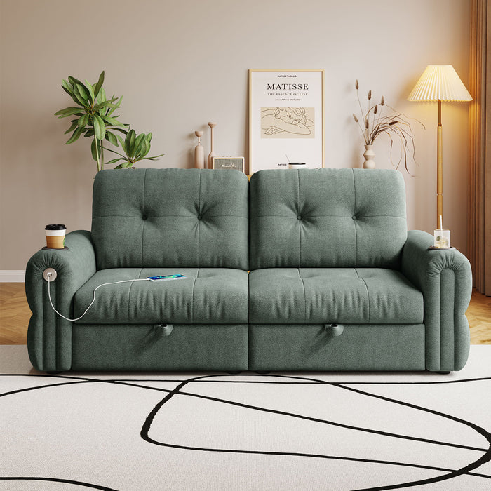 Cloud Like Convertible Sofa Bed With For Living Room