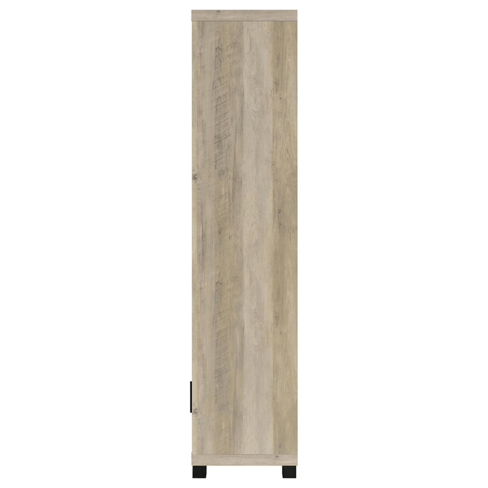 Sachin 3-piece 79-inch TV Entertainment Center Antique Pine