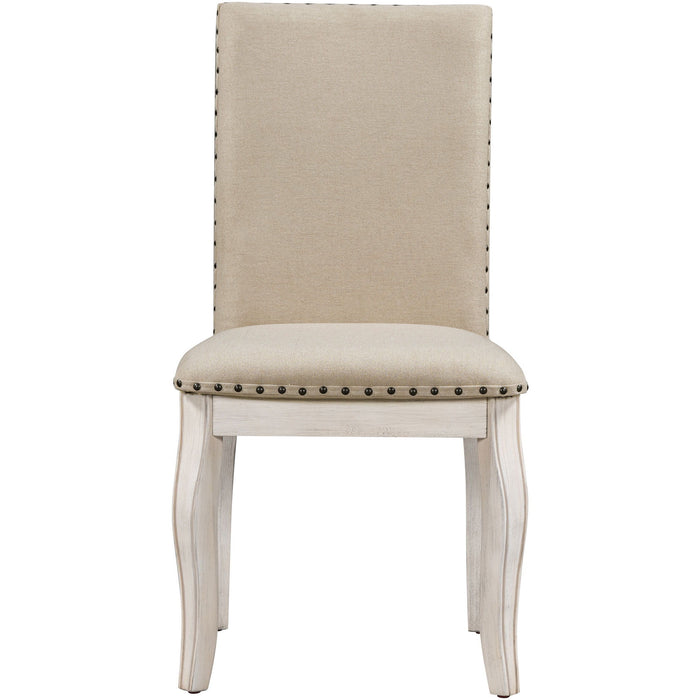 Upholstered Dining Chairs With Nailhead (Set of 2)