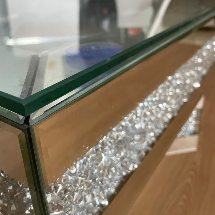Coffee Table - Silver - Mirror
