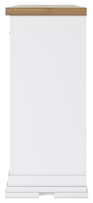 Ashbryn - Dresser - White / Natural