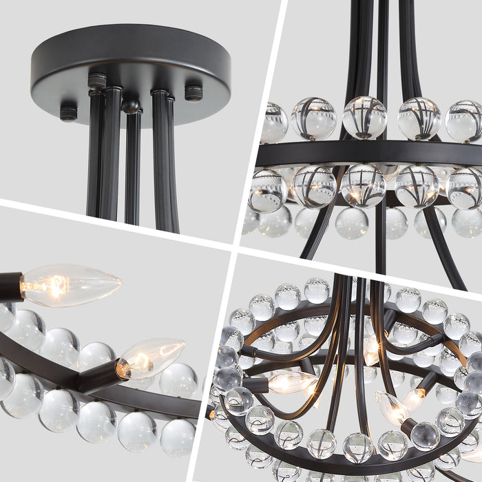 Chandelier, Pendant Light With E12 Sockets