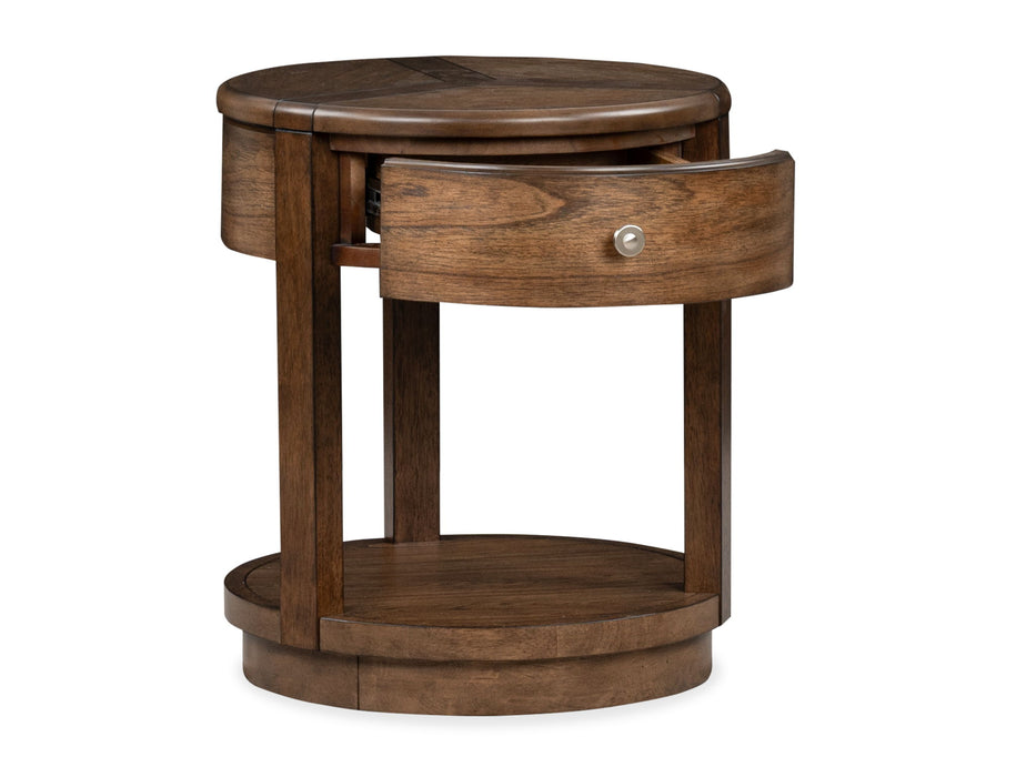 Connolly - Drawer End Table - Brown