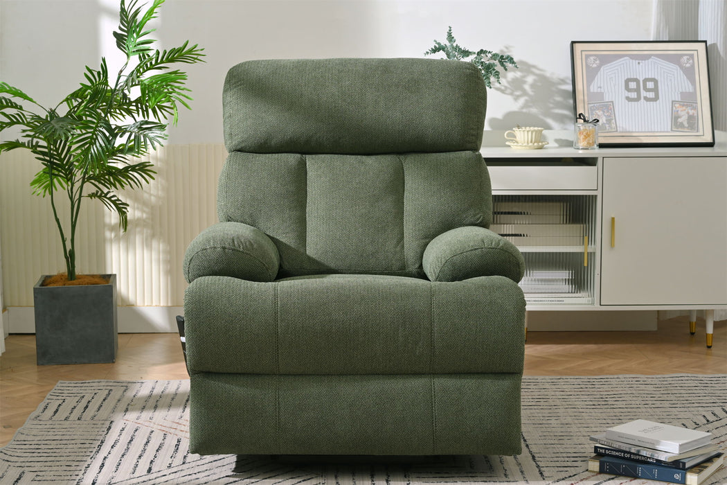 Oversized Power Lift Recliner Chai With Remote Control, Side Pocket, Spacious Seat