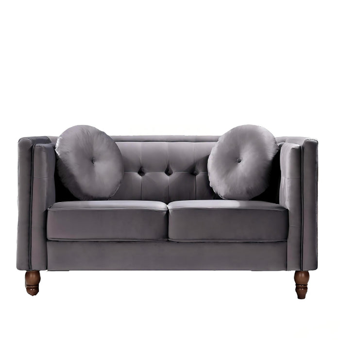 Chesterfield Loveseat 2 Seater Couch For Living Room
