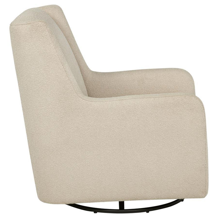 Serra - Boucle Upholstered Swivel Glider Recliner