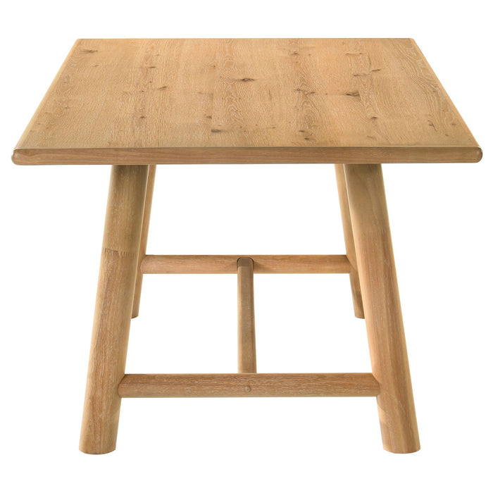 Lytton - 7 Piece Dining Set - Brown Oak