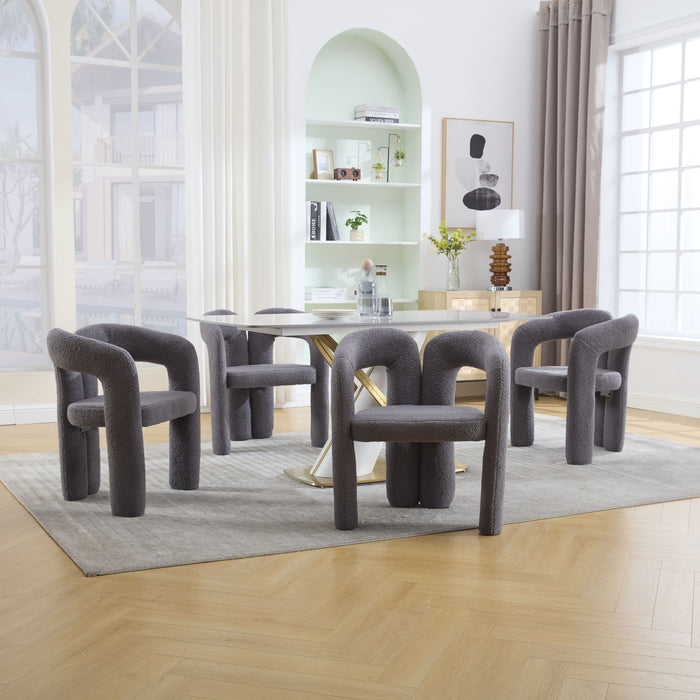 Coolmore Contemporary Designed Accent / Dining Chair With Armrests