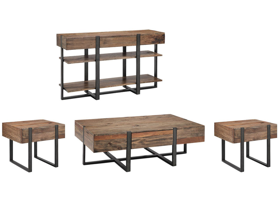 Prescott - Rectangular Cocktail Table Set
