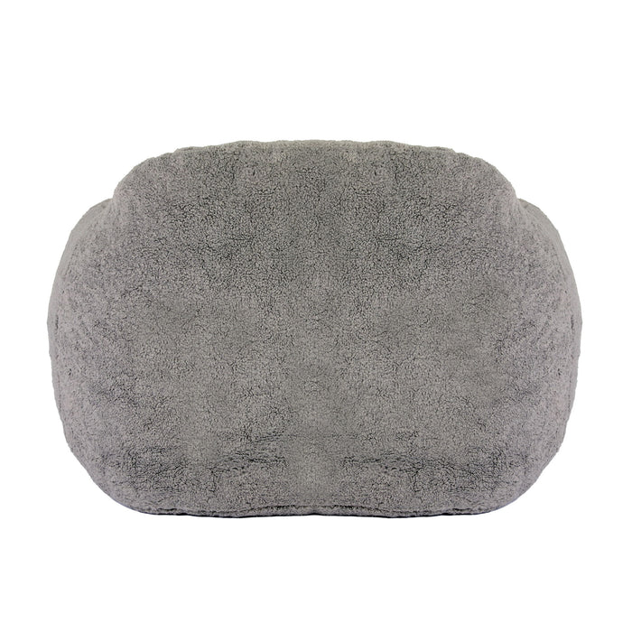 Giant Bean Bag Chair, Spacious Memory Foam With Armrests