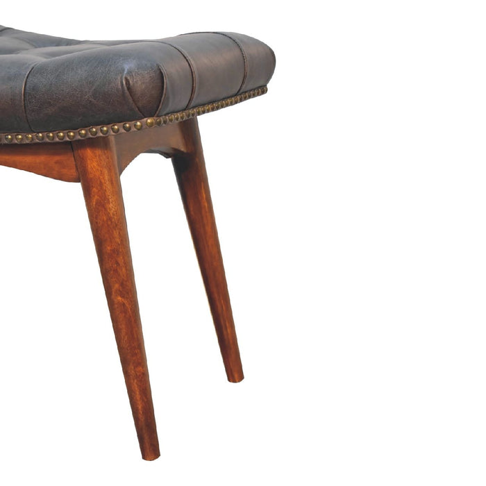 Harbour Footstool - Chestnut