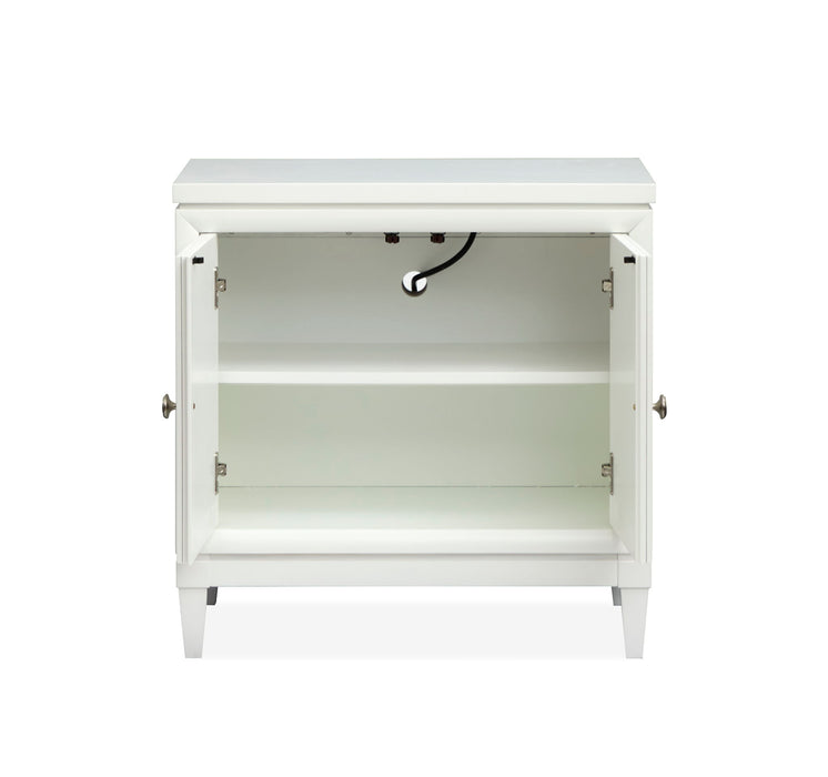 Springhouse - Door Nightstand - Whisper White