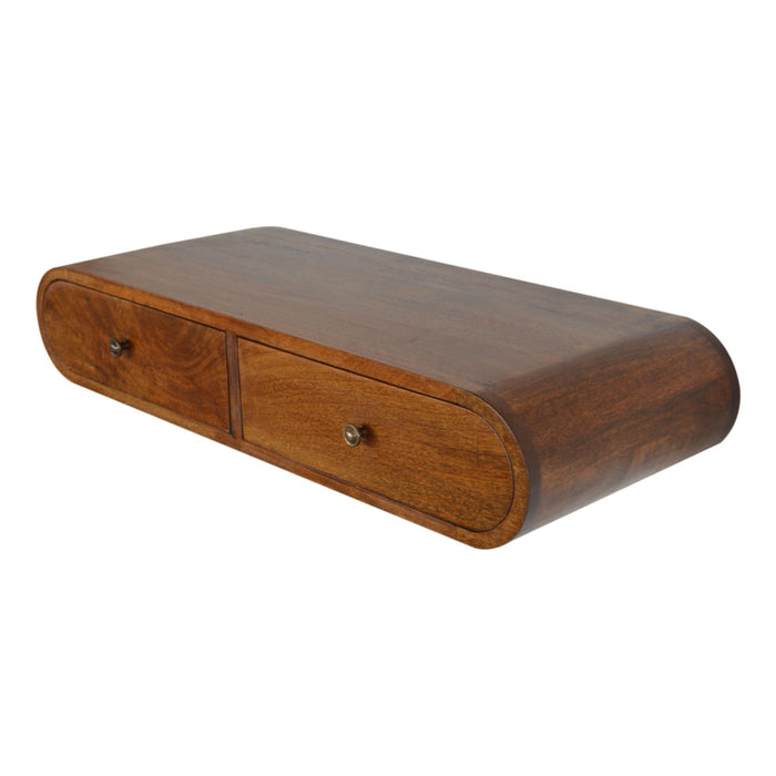 London - Floating Console - Chestnut