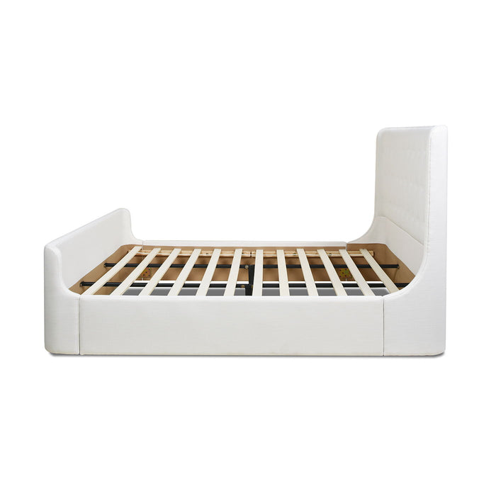 Brooks - Contemporary Tufted Shelter Platform Bed