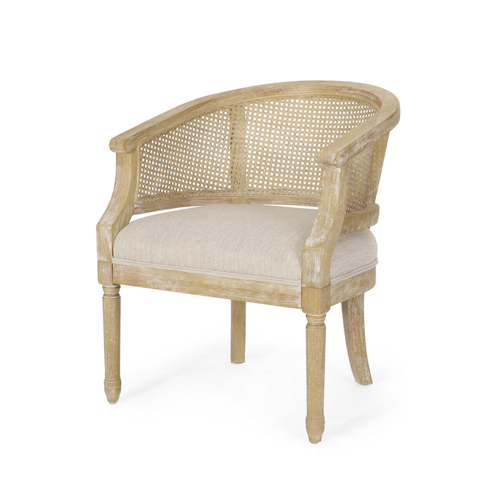 Accent Chair - Beige / Natural