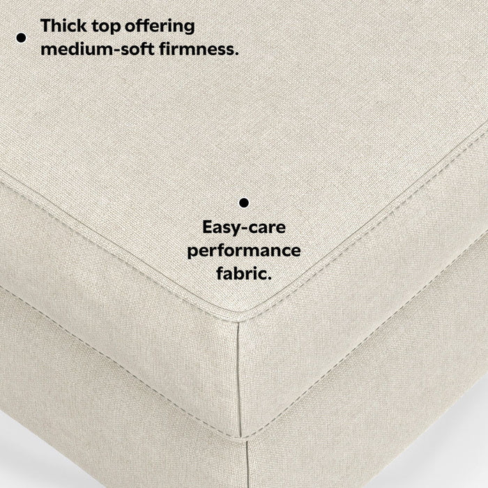 Ava - Versatile Mid Century Ottoman