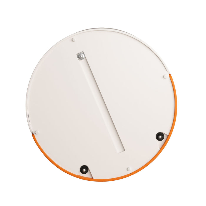 Modern Round Nesting Coffee Table With Extendable Sliding Top