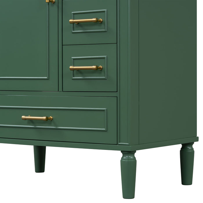 Traditional Bathroom Vanity Set With Soft Close Doors