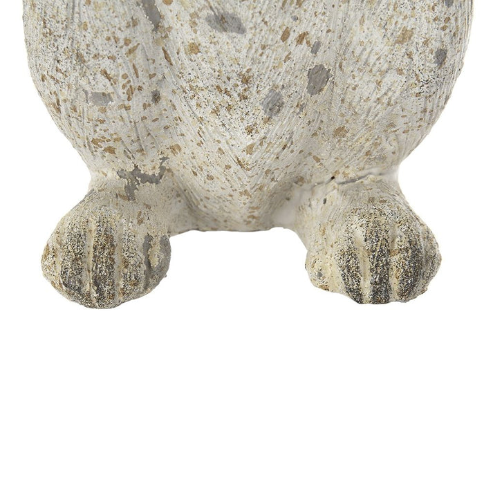 Resin Standing &amp; Lying Down Squirrel Rustic, For Harvest Festival Fall Festival &amp; Thanksgiving Table Decorations (Set of 2) - Antique Cream