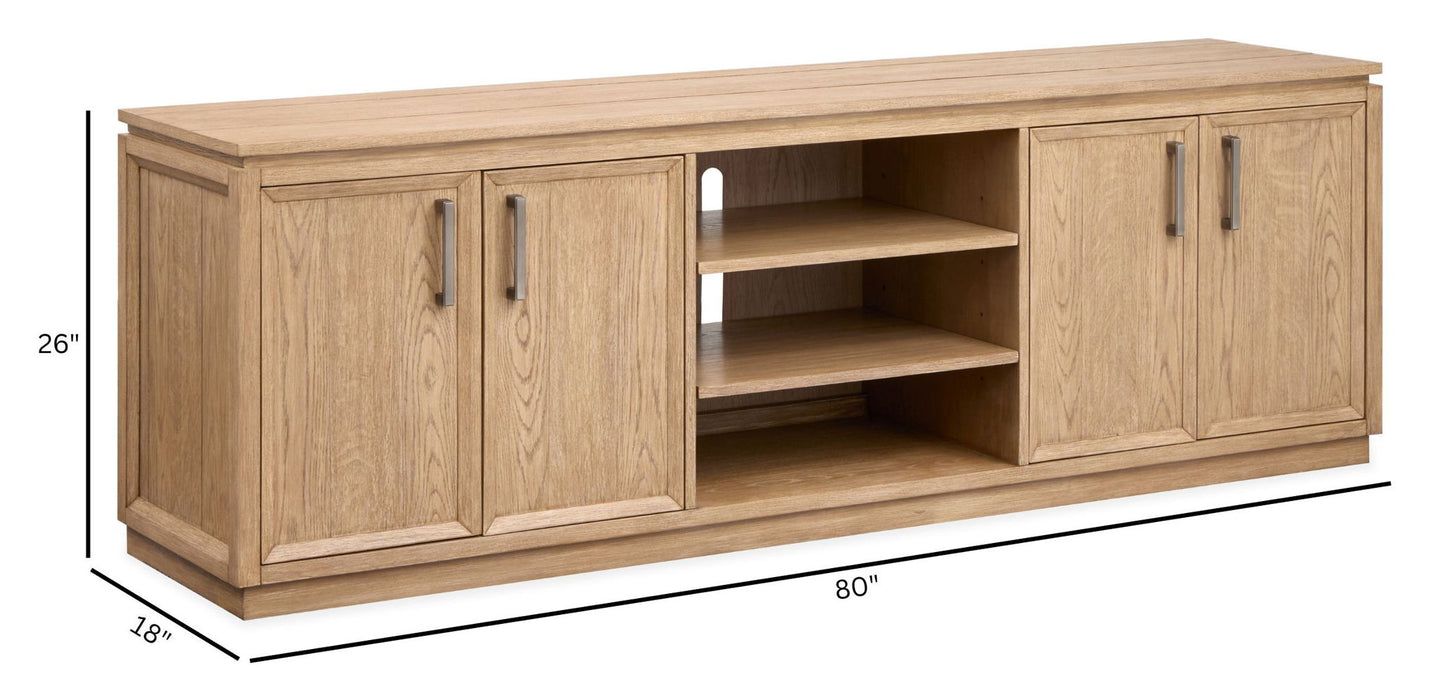 Burnham - Console Sofa Table - Sable Dusk