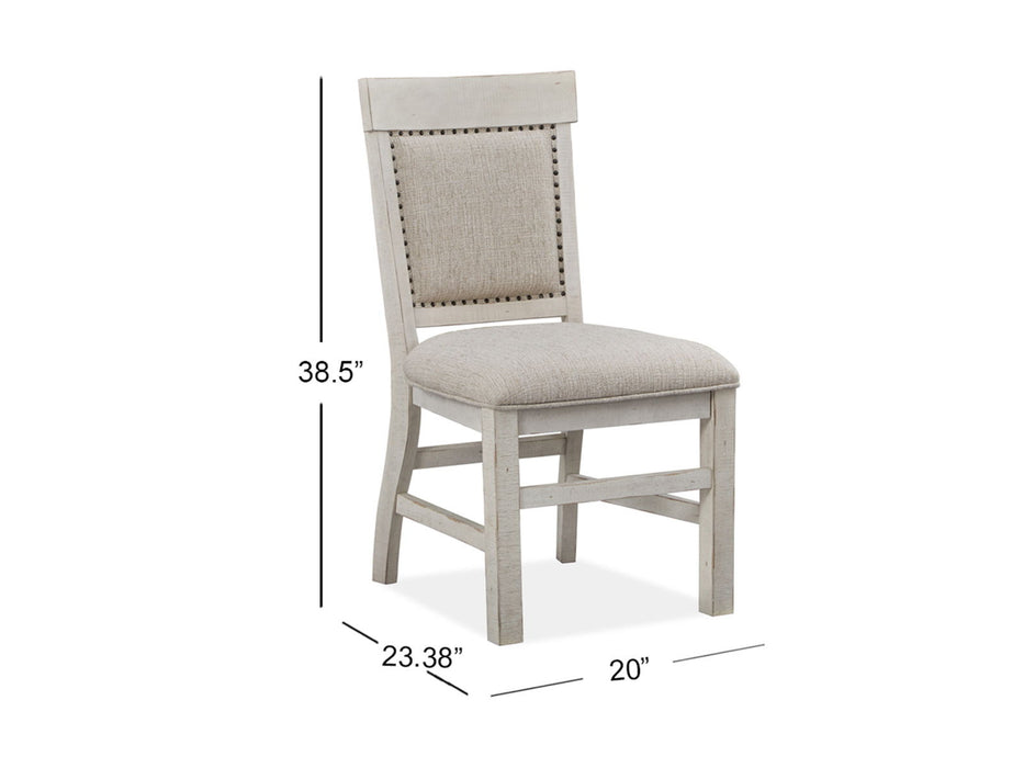 Bronwyn - Dining Side Chair With Upholstered Seat (Set of 2) - Alabaster
