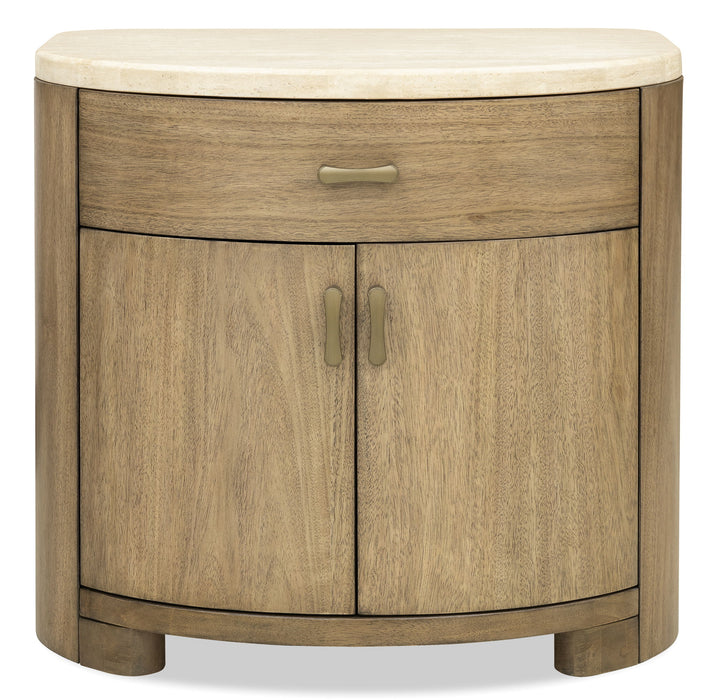 Leeza - Bedroom Set With Upholstered Panel Bed And Dresser