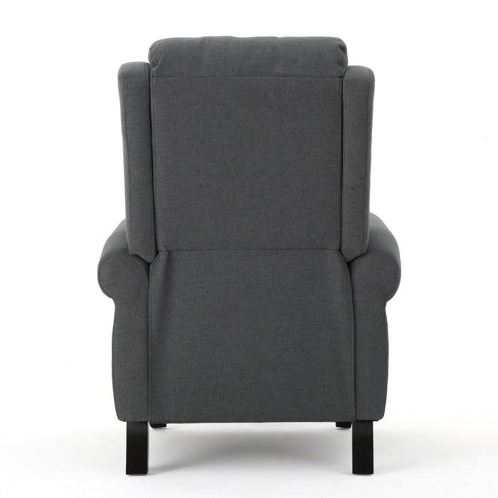 Contemporary Push Back Recliner Chair