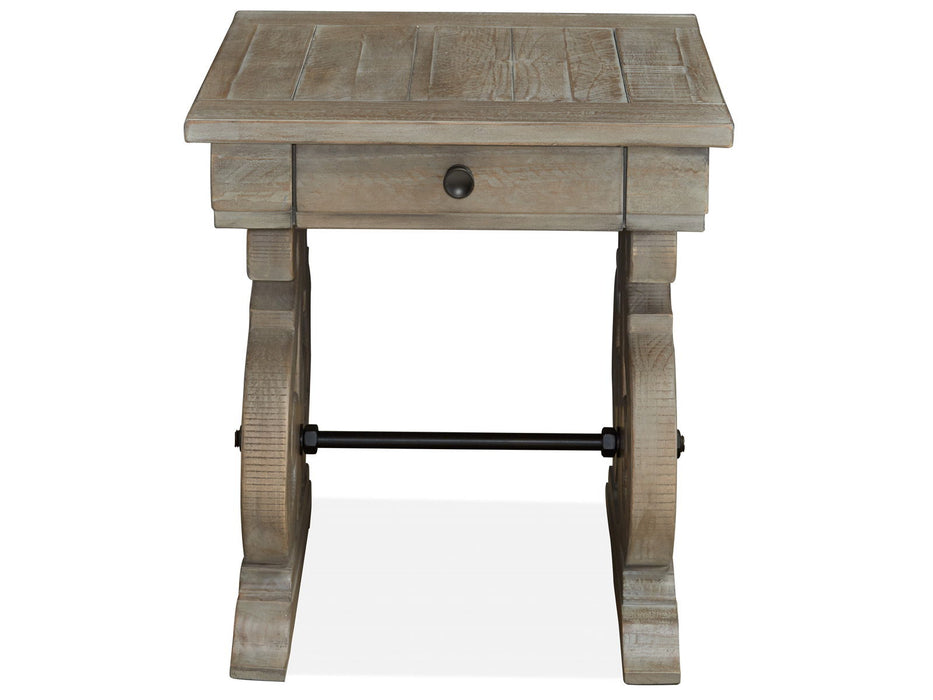 Tinley Park - Rectangular End Table - Dove Tail Gray