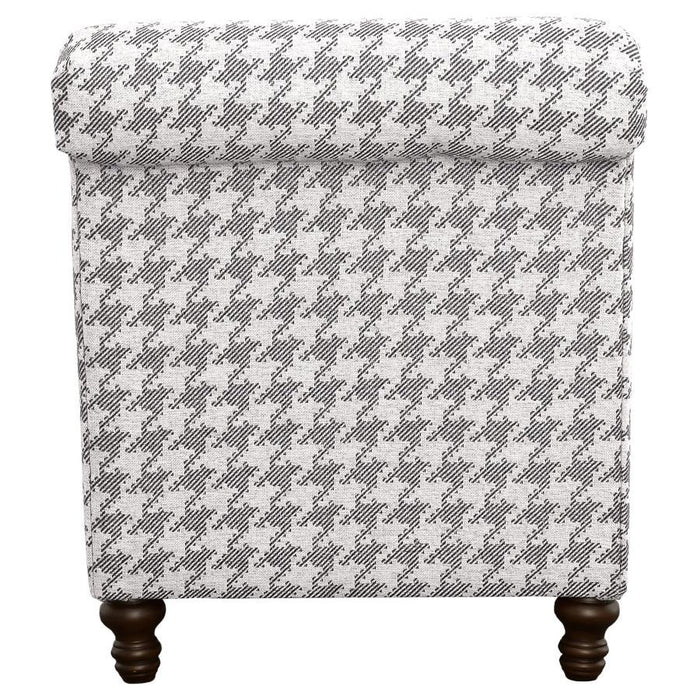 Glenn - Upholstered English Arm Accent Chair
