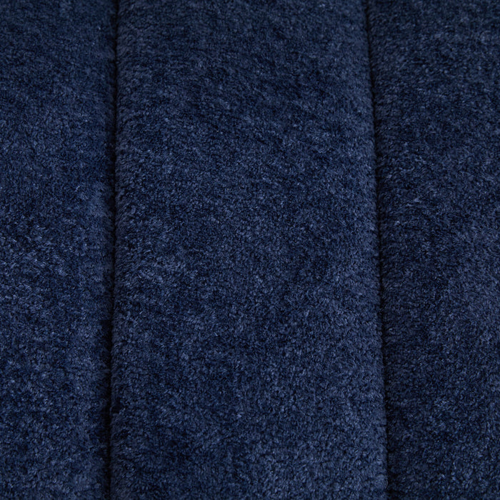 Modern Upholstered Armless Bed Bench With Channel Tufted Design