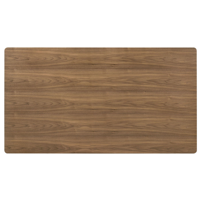 Graham - 7 Piece Rectangular Dining Table Set - Walnut
