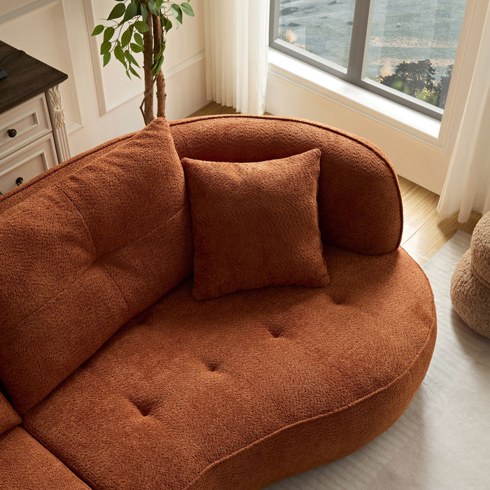 Modular Sofa, Durable Fabric, Solid Wood Frame, High Density Sponge Padding, Seating For 4