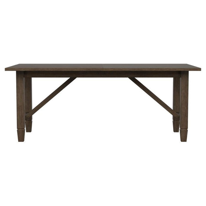 Matisse - Rectangular Wood Dining Table - Dark Brown