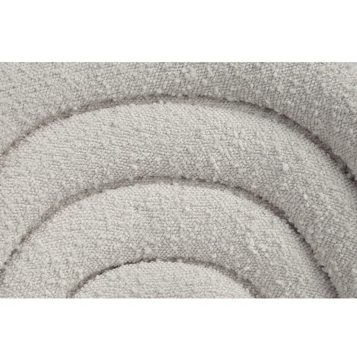 Fadri - Side Chair Set of 2) - Teddy Sherpa & Mirrored Gold