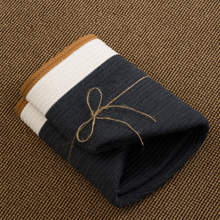 Francis - Cotton Round Laundry And Storage Basket