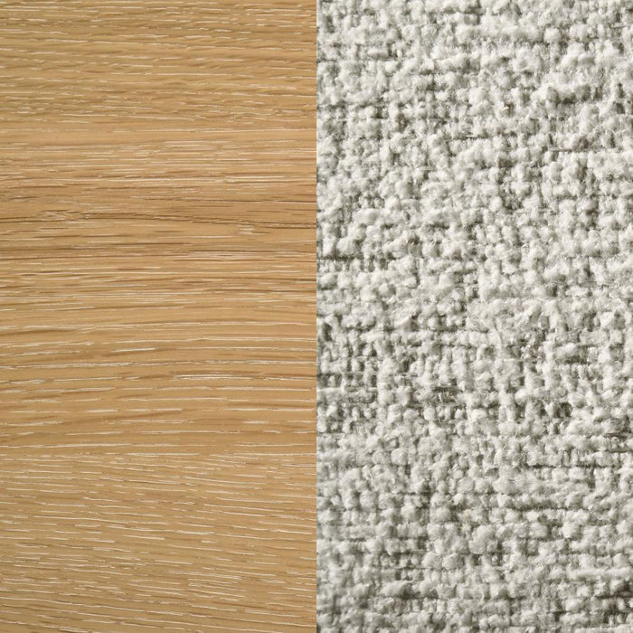 Duncan - 7 Piece Rectangular Wood Dining Table Set - Washed Oak