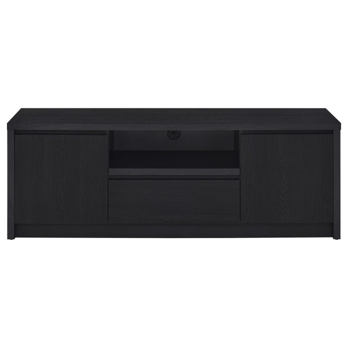 Winfield 3-piece Entertainment Center 60-inch TV Stand Black