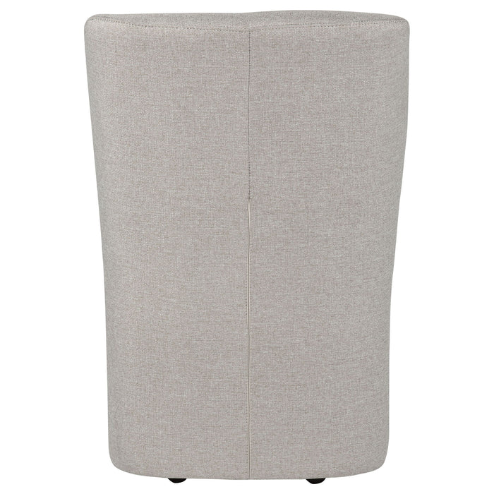 Jaelynn Upholstered Parsons Dining Side Chair Beige (Set of 2)