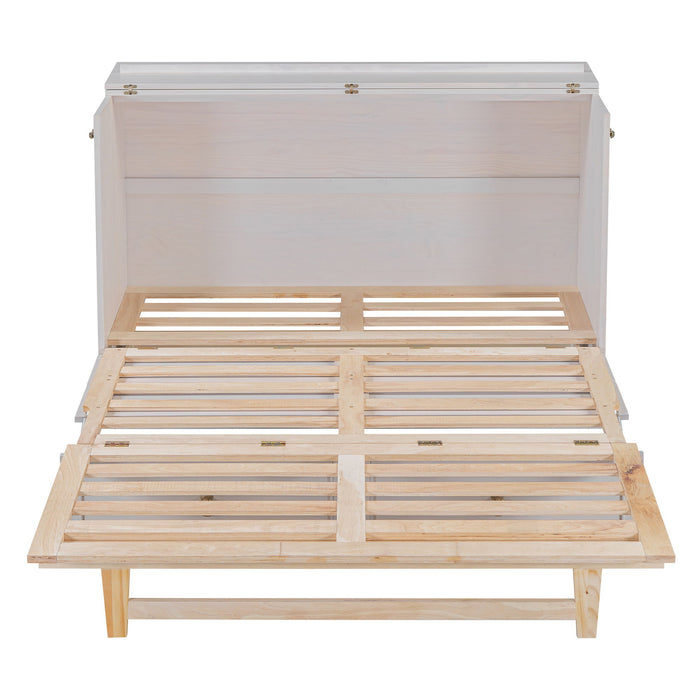 Murphy Bed With Large Drawers And Stylish Design