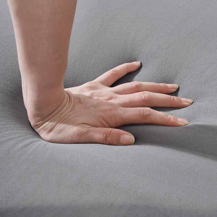 Chesterfield 3 And 2 Seater Velvet Upholstery Sofa With Roll Armrest & Nailhead Fabric Couch