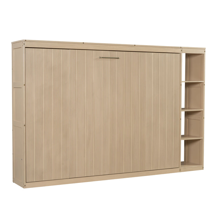 Murphy Bed With Bookshelf And Storage
