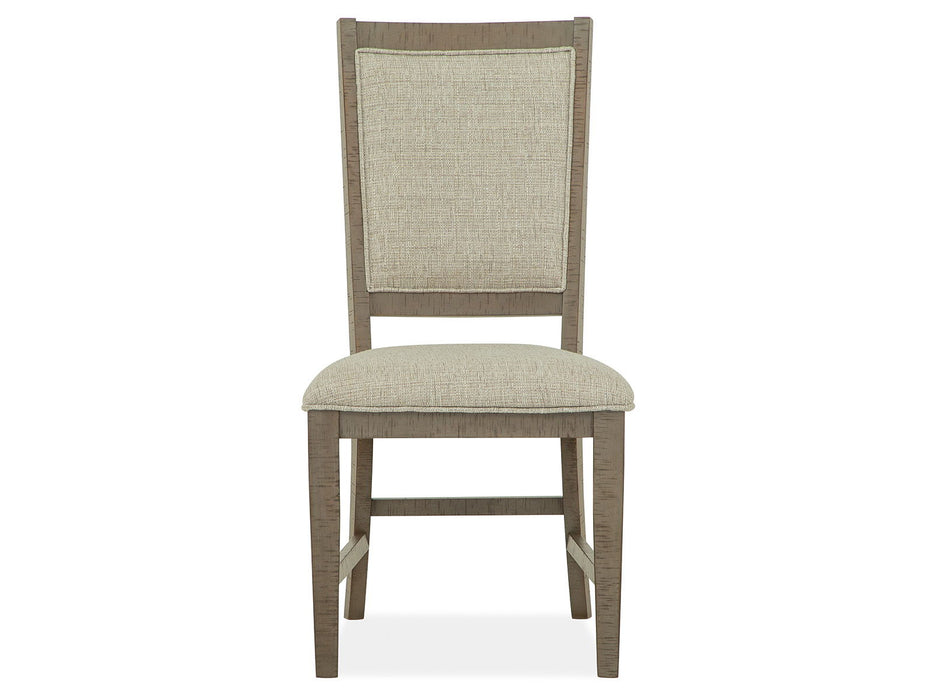 Paxton Place - Step Upholstered Side Chair (Set of 2) - Dovetail Grey
