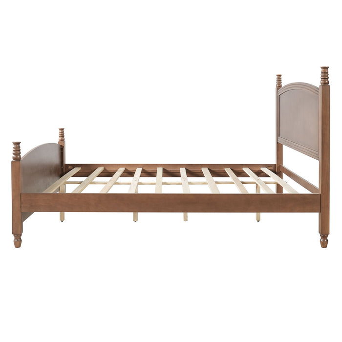 Bed Frame With Headboard & Footboard