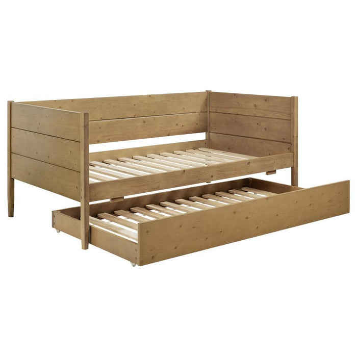 Calinda - Wood Twin Daybed With Trundle - Natural