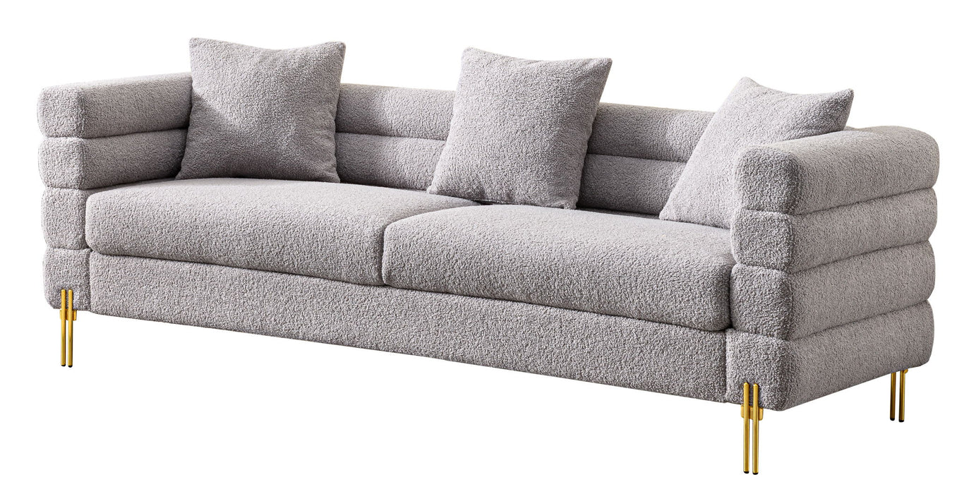 Modern Luxurious And Comfortable Upholstered Sofa