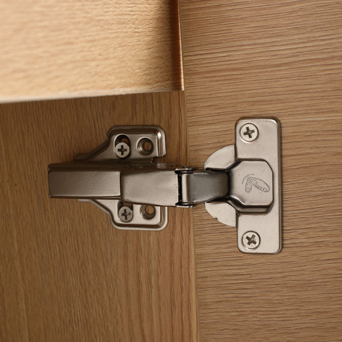 Bathroom Vanity Set With Resin Countertop Sink, 2 Doors