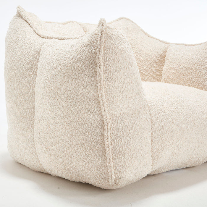 Comfortable Chenille Sofa Chairs With Highly Resilient Foam For Living Rooms And Bedrooms