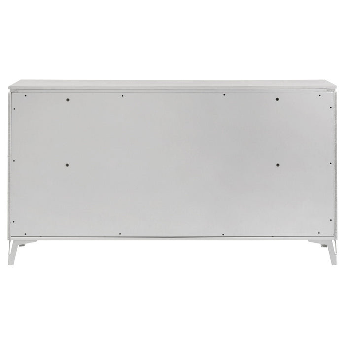 Buckley - 6 Drawer Dresser - Gloss White