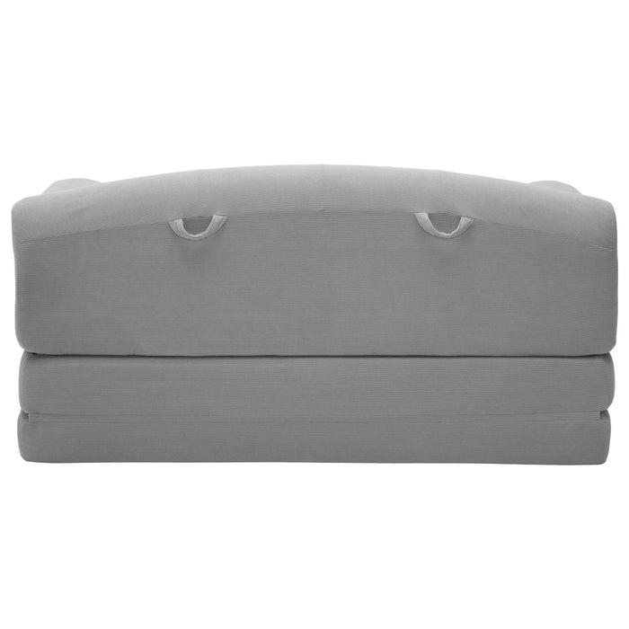 2 Seater Sofa Bed, Compact Foldable Floor Couch
