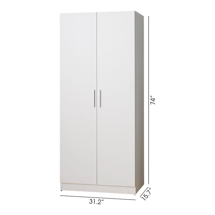 Mia - Farmhouse Shoe Cabinet With 6 Shelves